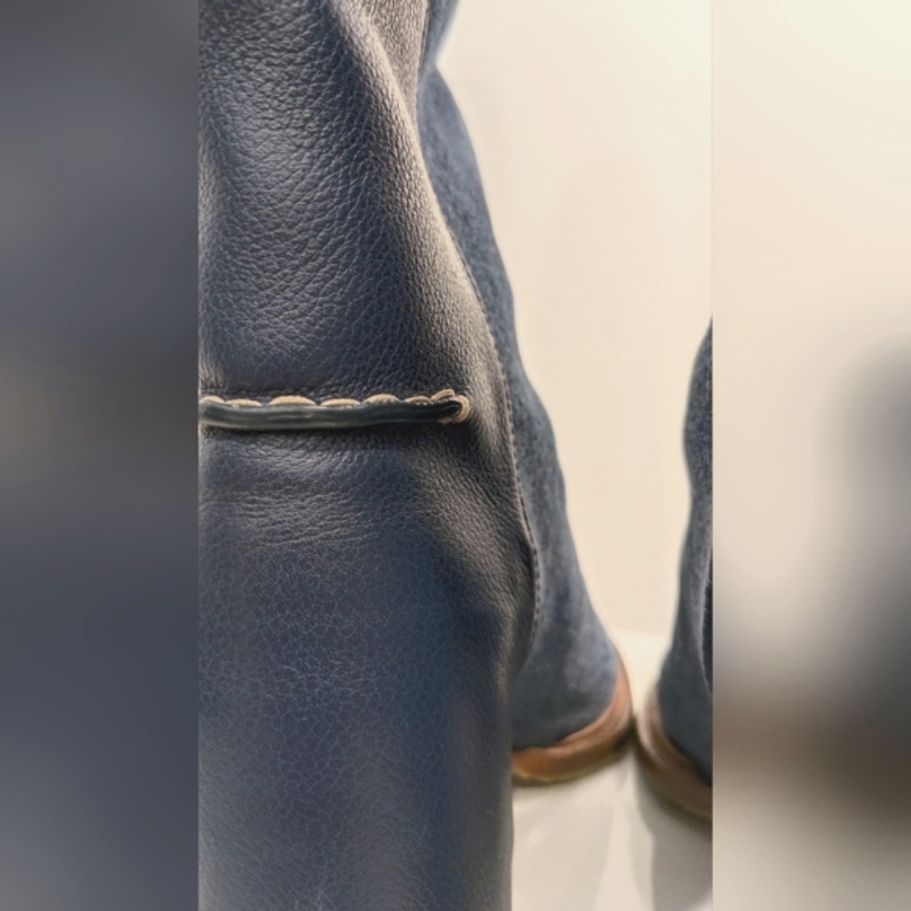 See By Chloe Denim Blue Knee-High Boots - Picture 7 of 9